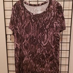 Maurice's snake tee sz 1